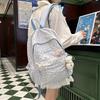 New Small Schoolbag College Mori Floral High School Student Versatile Girl Mini Backpack Casual Fresh Backpack