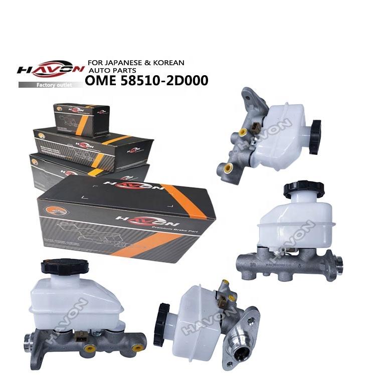 

Factory directly hot selling aluminum brake master cylinder 58510-2D000 58510-2F000 58510-2F300 58510-1C005 for Hyundai