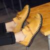 38-47 Men's Plus Size Lightweight and Fashionable Outdoor Casual Leather Shoes Handmade Leather Shoes