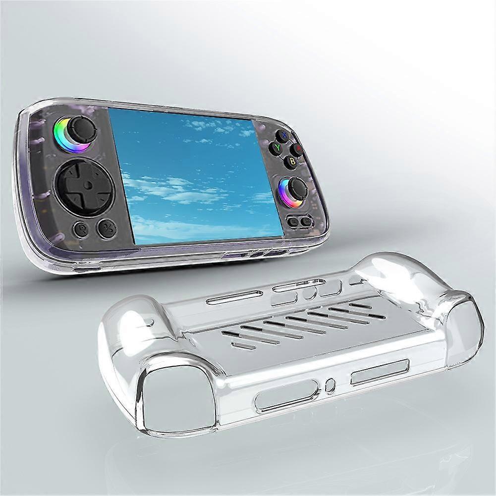 for ANBERNIC RG 406H handheld game console protective case, clear soft shell