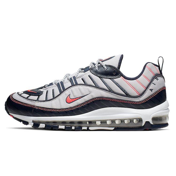 

Мужские кроссовки Nike Air Max 98 NYC White Ember-Glow Black CK0850-100