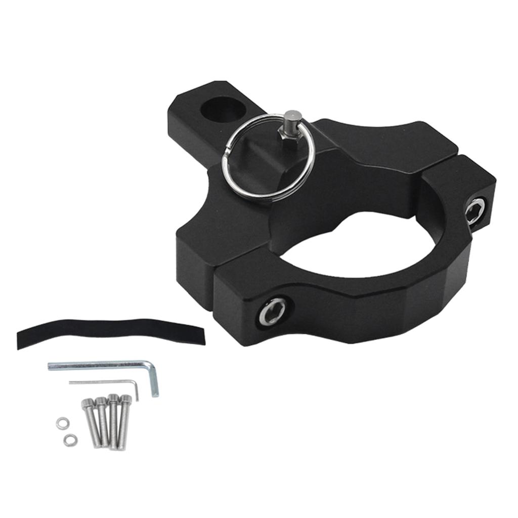 Heavy Duty UTV Flag Whip Light Mounts for 1.75" To 2" Roll Bar Fast Release Adjustable Light Whip Mounting Bracket