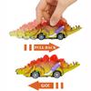 6 Pack Dinosaur Toy Pull Back Cars Set, Dino Toys for 3 Year Old Boys & Toddlers, Mini Animal Figure Pull Back Cars Toys Dinosaur Games with T Rex