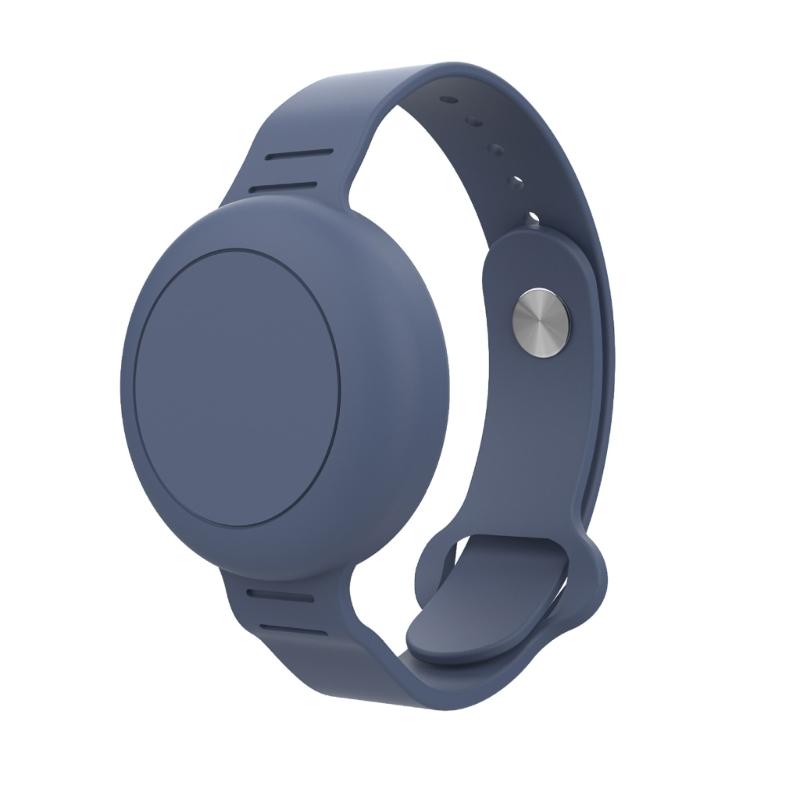 Silicone Locator Bracelet Waterproof Watch Band Case Holder Lightweight Tracking Device Wristband Replacement