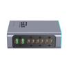 660W GaN Schnellladegerät für Handys & Tablets, Multi-Port Desktop-Station mit Flash & Apple Schnellladung