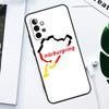 Motor Sport Nurburgring F1 Car Case For Samsung Galaxy A34 A54 A14 A13 A23 A33 A53 A12 A22 A32 A52 A51 A71 Phone Cover