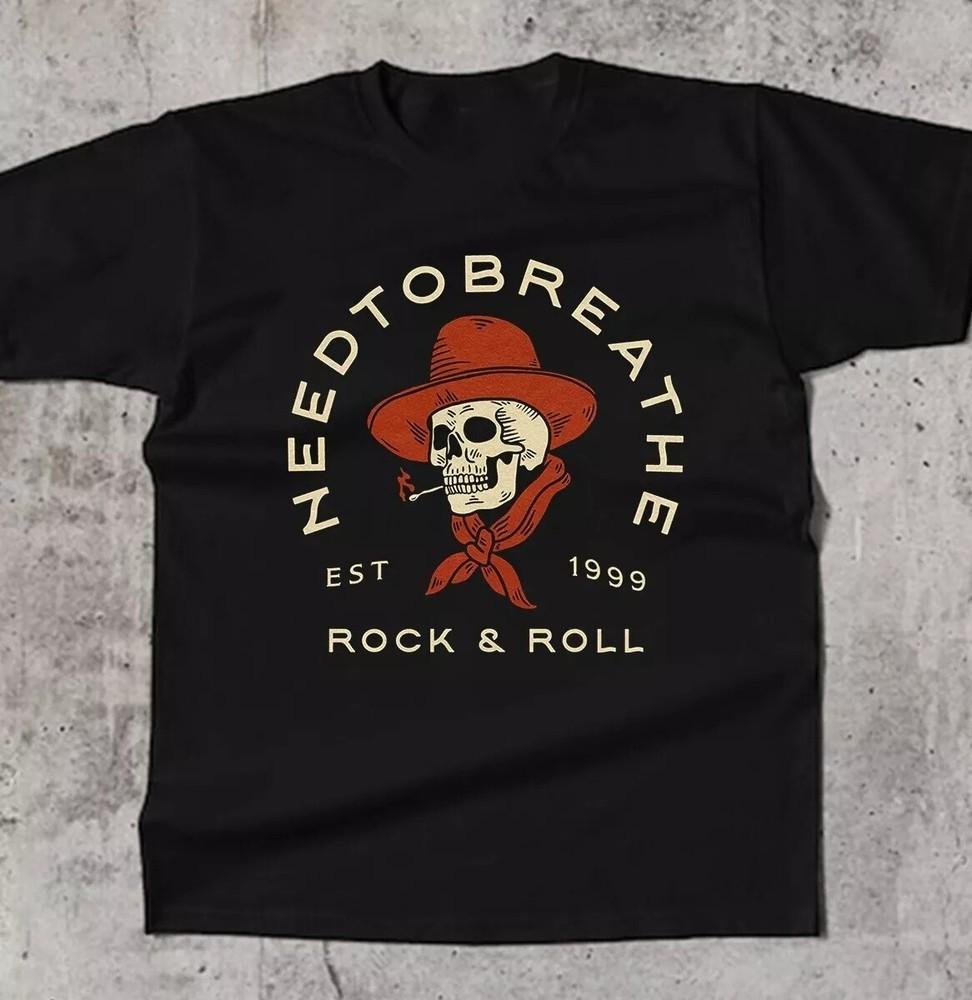 New NEEDTOBREATHE Gift Unisex S-5XL Shirt Black Cotton Unisex T-Shirt XXXL