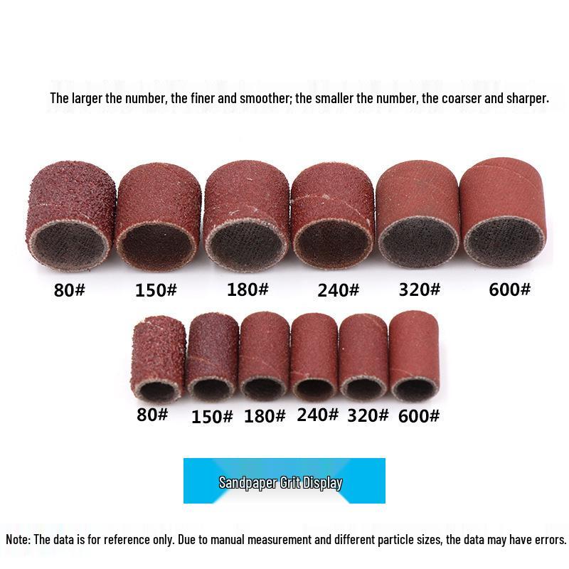 Sandpaper Disc Grinding Head for Wood, Metal, Plastic, Rust, and Carving - Electric Grinder Accessory