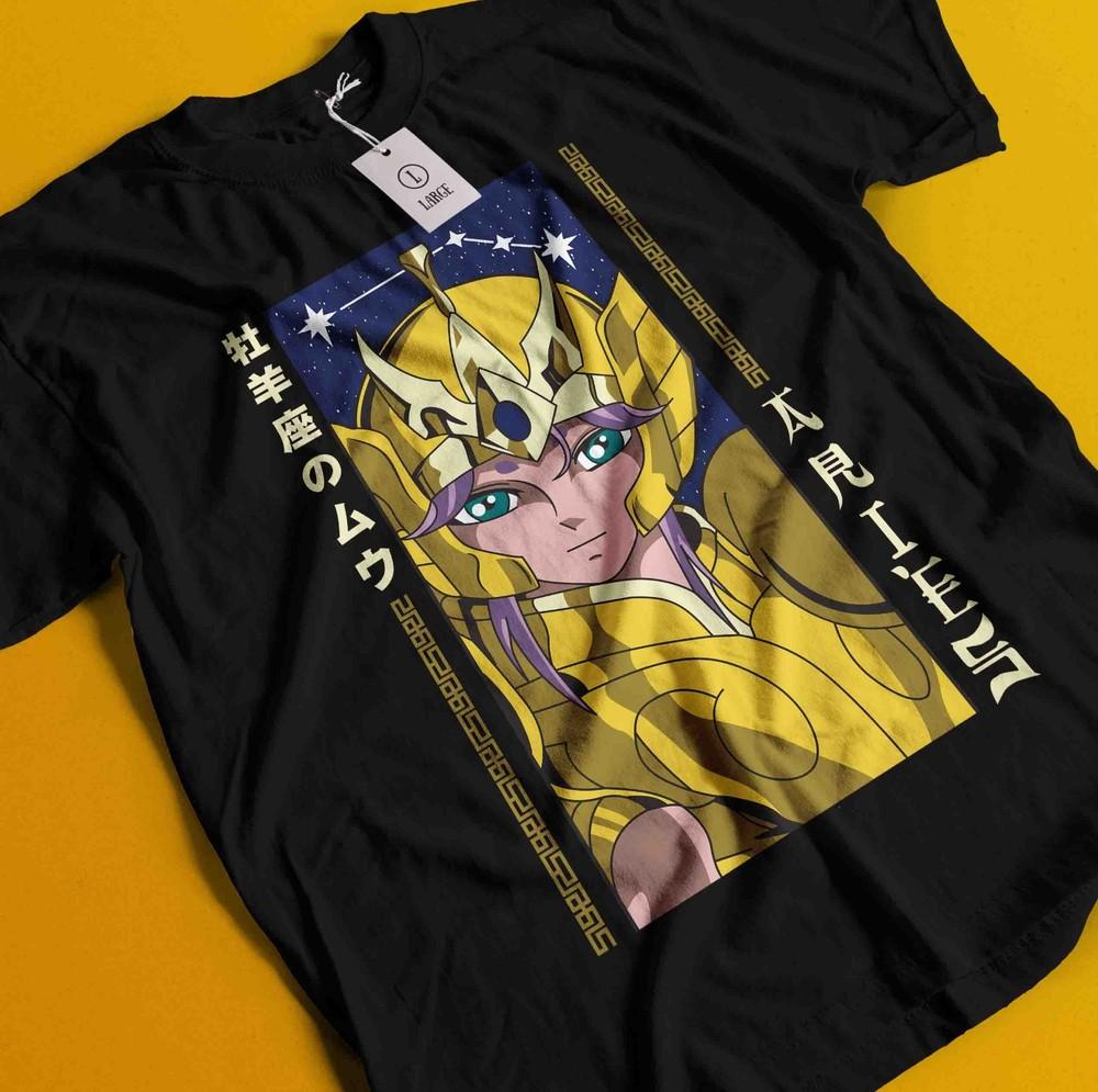 Saint Seiya T-Shirt Knights Of the Zodiac Ikki Anime Manga Graphic Tee Unisex