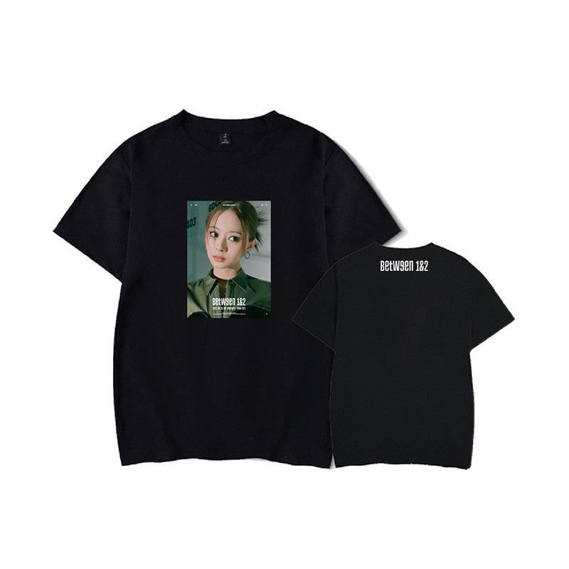 Fashion Twice Peripheral Harajuku Printed Fashion Men S And Women S T-Shirts Top Short Sleeves S