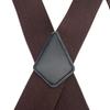 Pánske klipy na traky typu X 5 cm - Elastické traky na nohavice k obleku