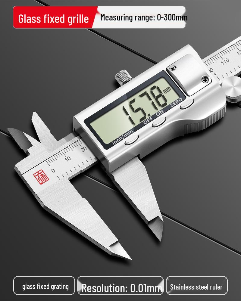 High-Precision Digital Vernier Caliper for Industrial and Jewelry Use