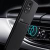 For Xiaomi Redmi Note 12S 4G Lines Imprinted PU Leather+TPU Case Magnetic Car Mount Phone Cover