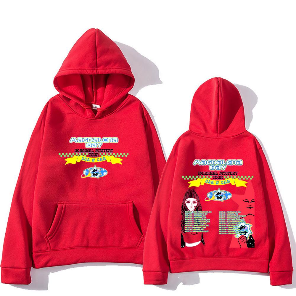 Magdalena Bay Imaginal Mystery Tour Hoodies New Harajuku Aesthetic Pullovers Women Men Fashion Hooded Sweatshirts High Quality