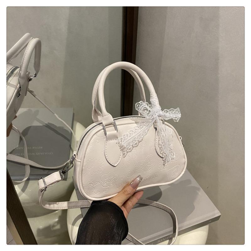 Premium Messenger Bag Women's New Popular Fashion Small Square Bag Portable Bowling Bag