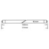 Tube LED T8 G13 24W 4500K Long 150cm