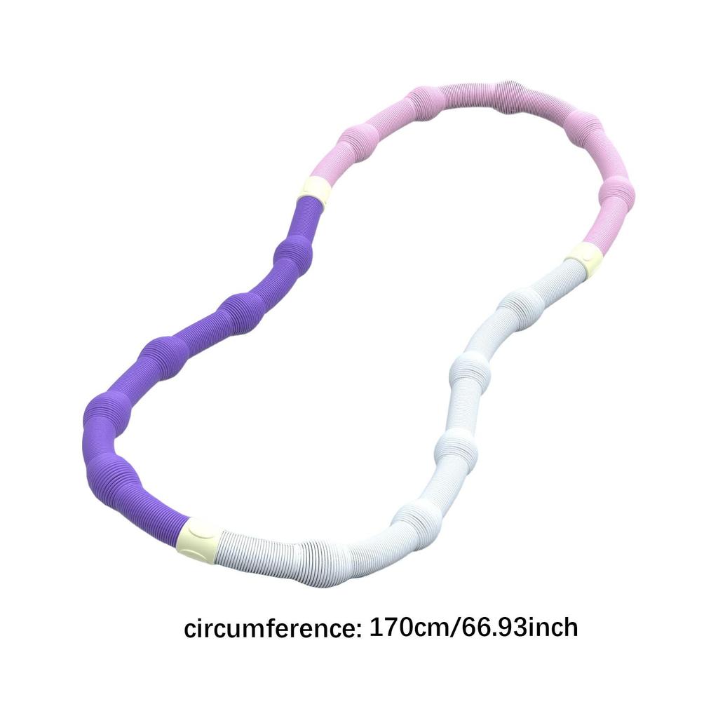 Comfortable PVC Exercise Hoop for Outdoor Workout, Waist-friendly Design, Gym, Watching TV,