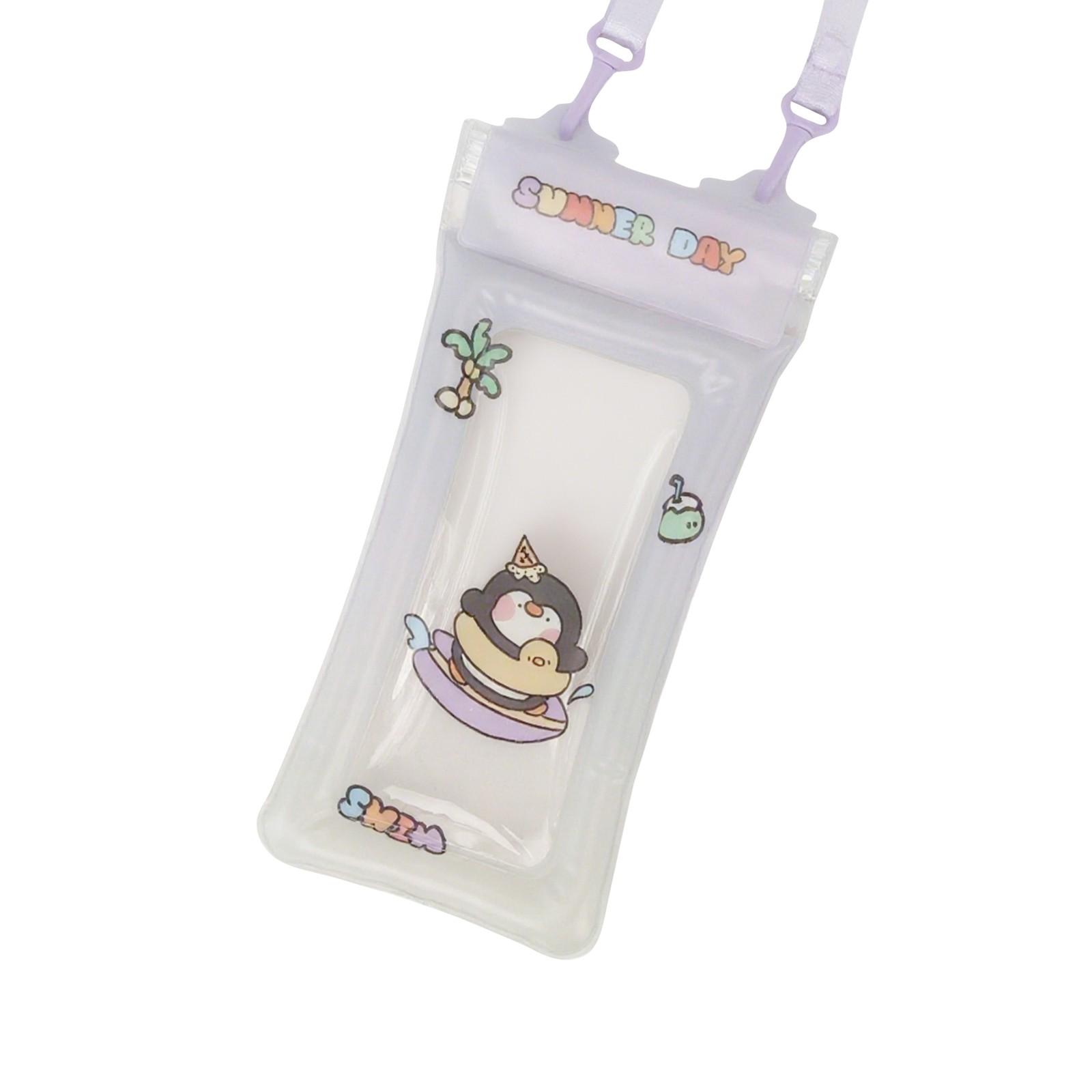 

Мультяшный защитный чехол для мобильного телефона, герметичный водонепроницаемый чехол для плавания в горячем источнике, чехол для дайвинга, водонепроницаемая сумка для мобильного телефона для дрифтинга One Size