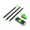 3 In 1 Weed Brush Extendable Handle Replaceable Brush Heads Multi Head Brush Multi-Functional Manual Weeding Brush