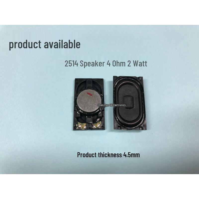 

2514 2W Laptop Speaker with 4/8 Ohm and 1425 LCD Display BUCEROS Original 4 Ohm 2W