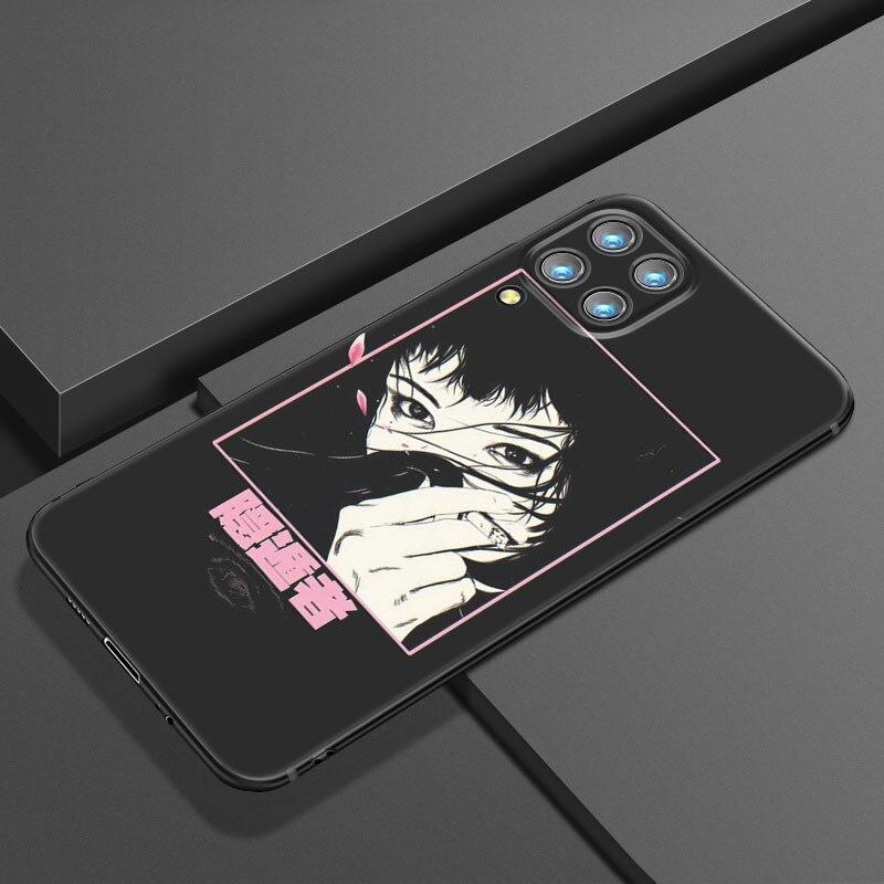 Sad Japanese Anime Aesthetic Phone Case For Samsung A21 A30 A50 A52 S A13 A22 A32 4G A23 A33 A53 A73 5G A12 A31 A51 A70 A71 A72