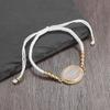 Exquisite Zircon Hand Woven Virgin Mary Bracelet for Women Girls Fashionable Good Luck Amulet Jewelry Gift