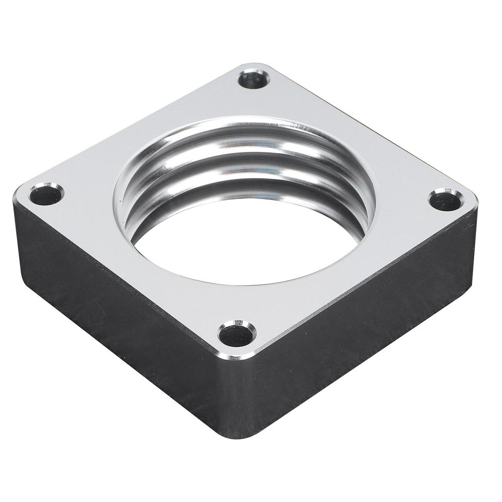 Car Throttle Body Spacer Aluminium Alloy Maintenance Replacement for Jeep Wrangler TJ YJ 87‑06