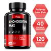 Chondroitin Sulfate 1200 Mg, 120 Capsules, Triple Strength, Relieves Joint Pain and Osteoarthritis,