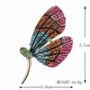 Brooch Jewelry Personalised Fashion Alloy with Diamonds Butterfly Brooch Female Accessories Sober and Fashionable Clothing Accessories