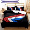3pcs Honda Logo pattern bedding set duvet cover set includes duvet cover &pillowcases, perfect all season bedroom decoration & gift