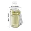 Portable Transparent Plastic Water Bottle With Tea Strainer&Rope Travel Sport Drinking Cup Heat-Resistant Drinkware