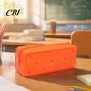 Supplies Bag Silicone Pencil Case, Cute Heart Star Shape Large Pouch, Case Soft Pen for Students, School Stationery Organizer