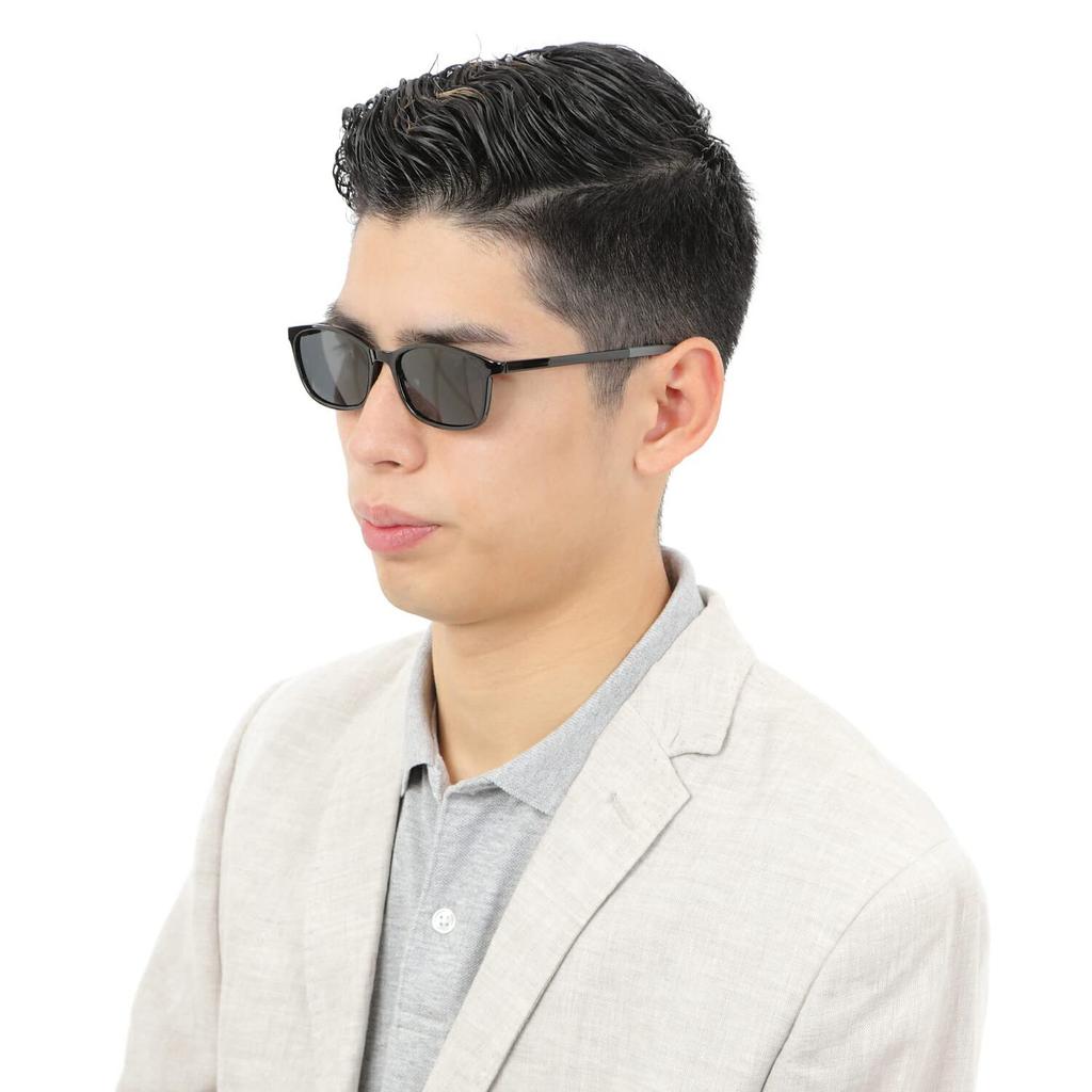 EVERNEVER AZ Label Large Wide Driving Day Night Square UV Black To Slightly Large Men's Sunglasses, Sizes, Fit, Polarized, Sunglasses, Stylish, &
