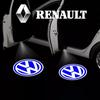 Car HD Door Welcome Lights Led Projector Decor Lamp For VW R Line GTI Atlas Jetta Touareg Variant Golf Polo Taos Nivus Passat Ti