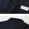 Spring/Autumn Long Sleeve Shirts for Men Vintage Japanese Style Corduroy Shirt Loose Top Square Double Pocket Casual Shirts
