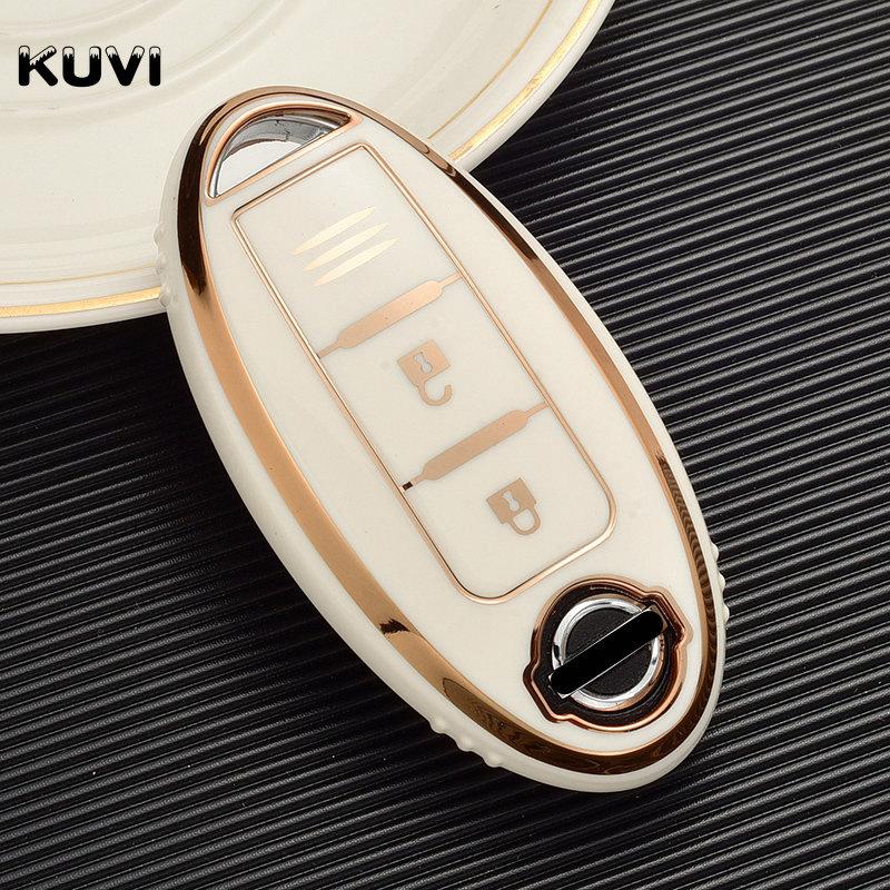 TPU Autoschlüsselhülle Abdeckung Schale Fob für Nissan Qashqai Juke J10 J11 X-Trail T32 T31 Kicks Tiida Pathfinder Note für Infiniti