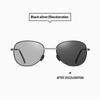 Men Women Fashion Design Folding Photochromic Polarized Sunglasses Classic Design Anti Glare Glasses Outdoor Driving Sun Glasses