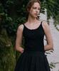 LAMINEZ Button Slim Sleeveless - Black