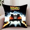 B-Back to the F-Future Movie Pillow Case Decor Protective Covers Comfortable soft for Sofa Living Room Home office