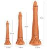 Snake-shaped Simulation Dildo Female Masturbator Soft Silicone Anal Plug Adult Sex Toy Fisting Strap on Cock Realistic Penis