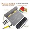 1500-3000Pcs Felt Puzzle Mat Set 10Color Available Puzzle Playing Blanket With Portable Travel Storage Bag Puzzle Accessories