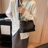 New trendy fashion popular bag hand bag high sense foreign style summer retro versatile shoulder crossbody bucket bag