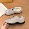 Women Lace‑Up Flat Forrest Gump Shoes, Spring Summer Breathable Trendy German Army Trainer Casual Sneakers