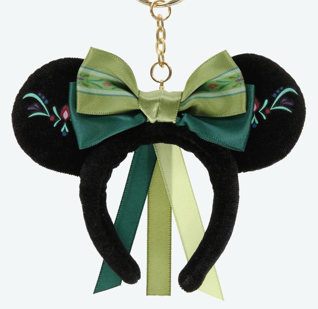 Frozen Ribbon Headband Keychain Dreaming of Fantasy Springs Anna and Frozen Journey Tokyo DisneySea Exclusive Souvenir Disney Merchandise Elsa's