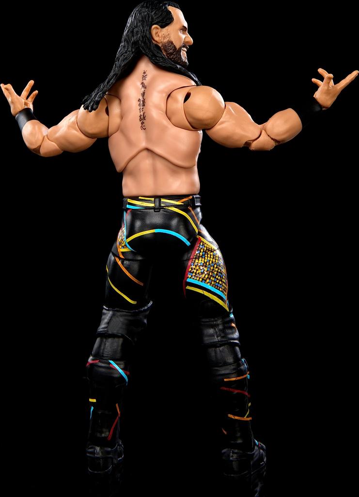 Mattel WWE Seth Rollins Ultimate Edition Action Figure with Interchangeable Accessories, Articulated Design, and Authentic Details, 6-Inch