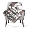 Plaid Baseball Customize Your Name Blanket Warm Comfortable And Soft Blankets Are Suitable For Home Chairs Office Sofas Sofas Office Camping And Gifts
