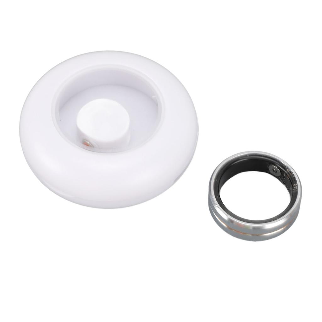 Fitness Tracker Smart Ring Step Counter Health Ring for IOS for Android IP68 Water Resistant