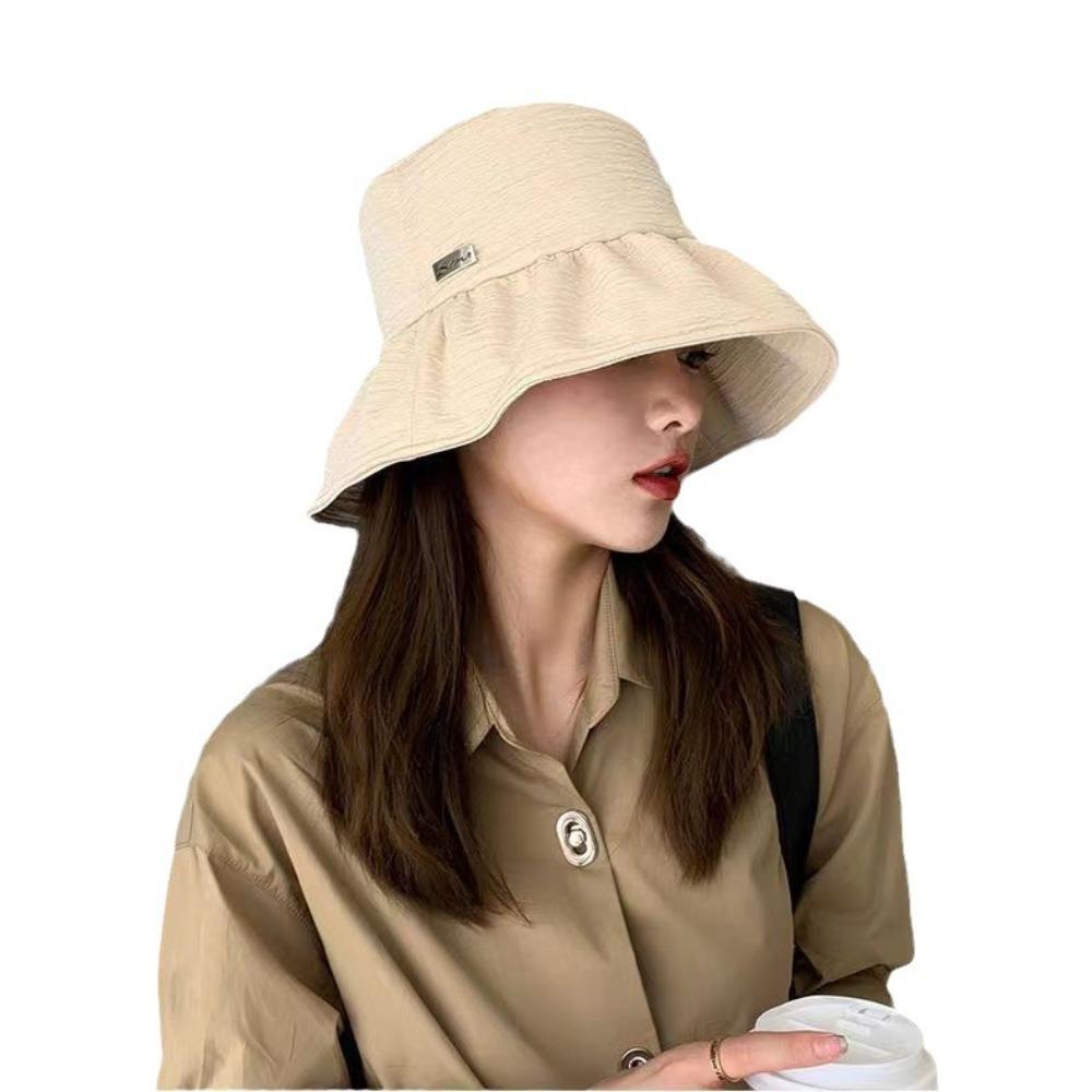 Breathable Fishmen Hat Cotton Beach Cap Lightweight Wide Brim Sun Hat  Travel
