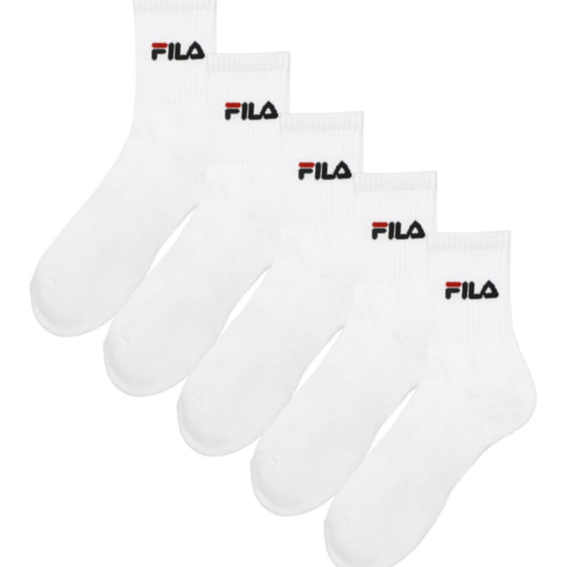 

Fila Solid Crew 5PACK White_M