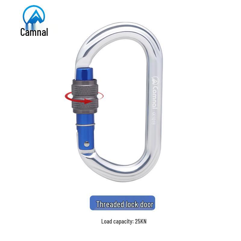 BrangdyO Auto-Lock Screw-Gate Climbing Carabiner